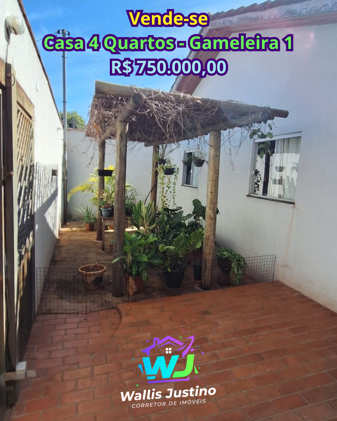 Casa 4 Quartos à Venda no Gameleira 1 em Rio Verde GO