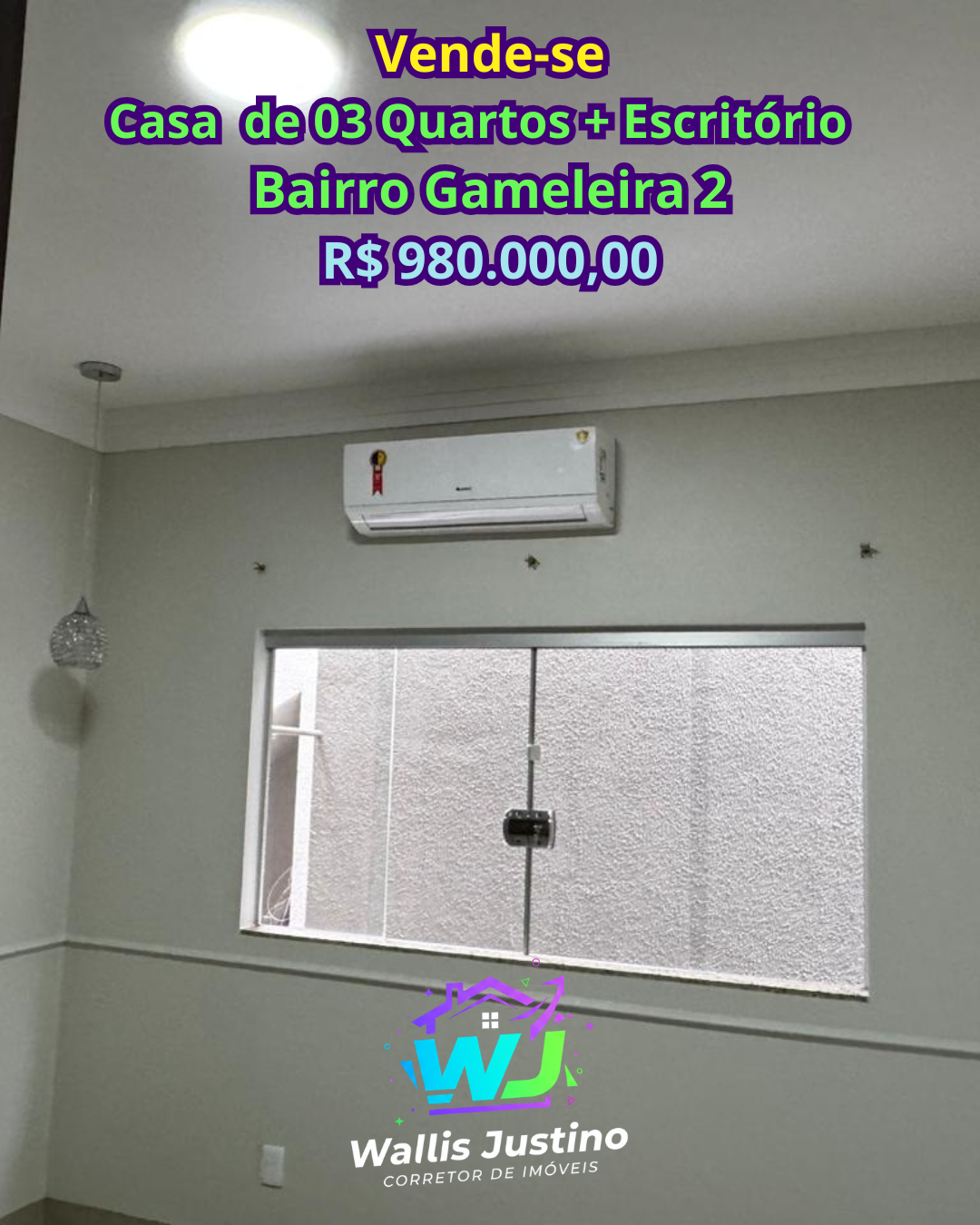 Casa 3 Quartos com 2 Suítes no Gameleira 2 Rio Verde GO