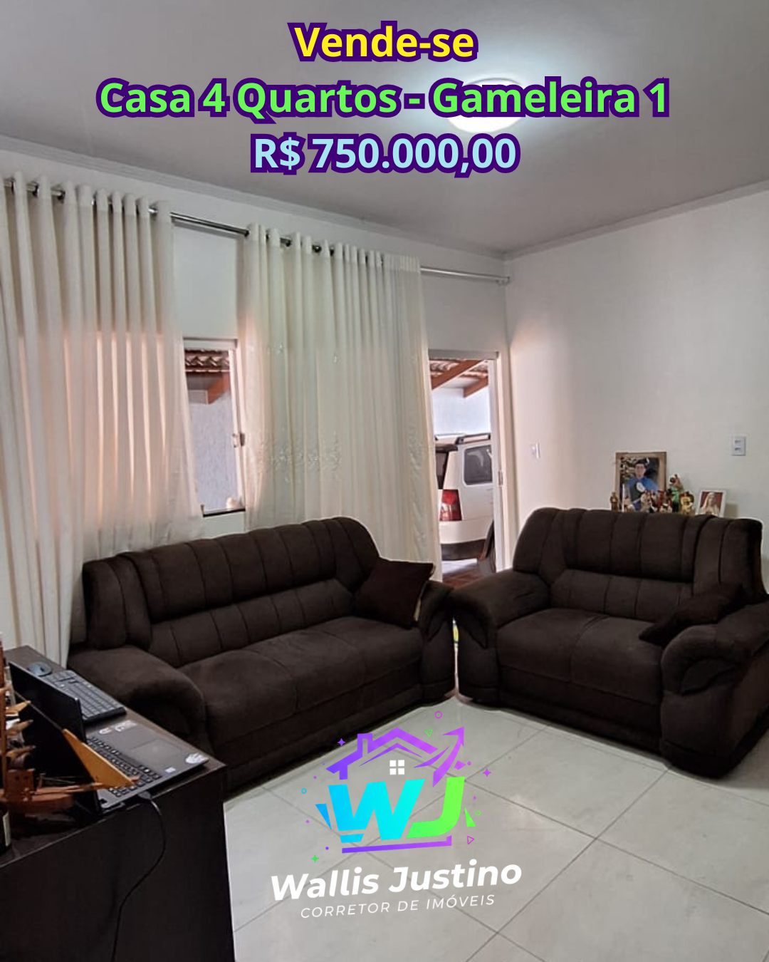 Casa 4 Quartos à Venda no Gameleira 1 em Rio Verde GO