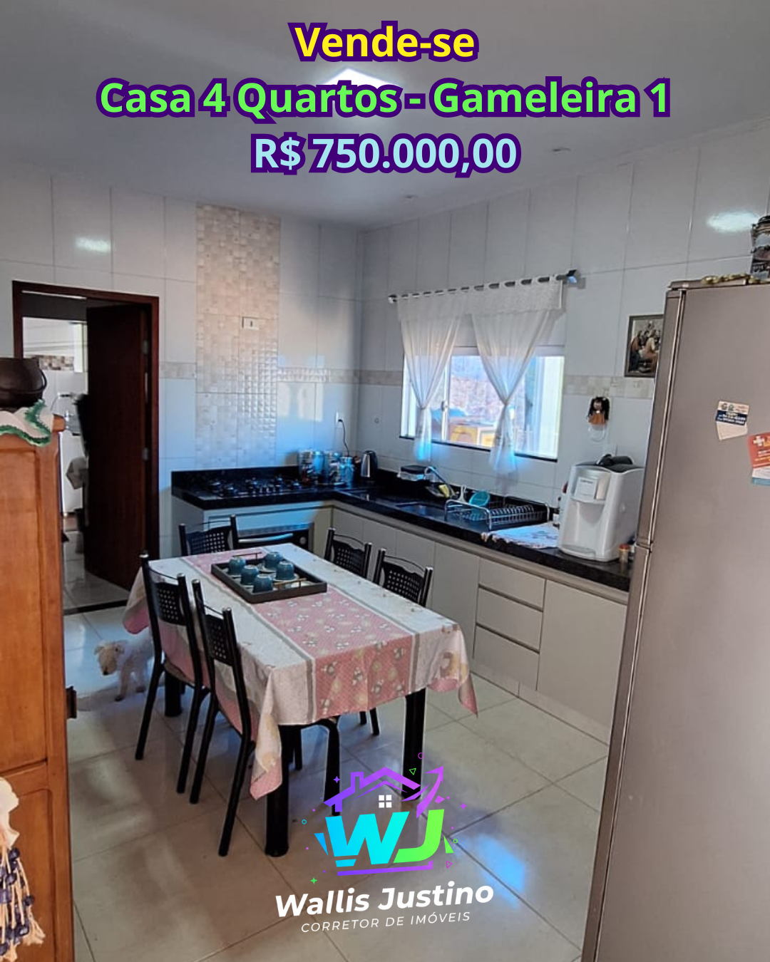 Casa 4 Quartos à Venda no Gameleira 1 em Rio Verde GO