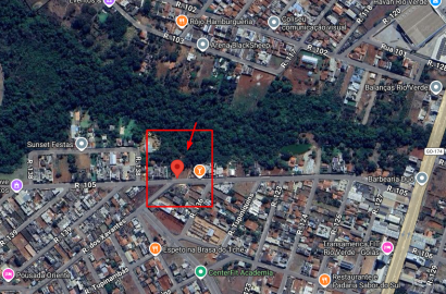 Área à Venda no Bairro de Lourdes em Rio Verde – 1.277m² com 2 Matrículas e Aceita Casa na Troca