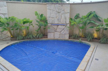 Casa Térrea Alto Padrão no Solar dos Ataídes 1ª Etapa em Rio Verde-GO | 3 Suítes, Piscina Aquecida