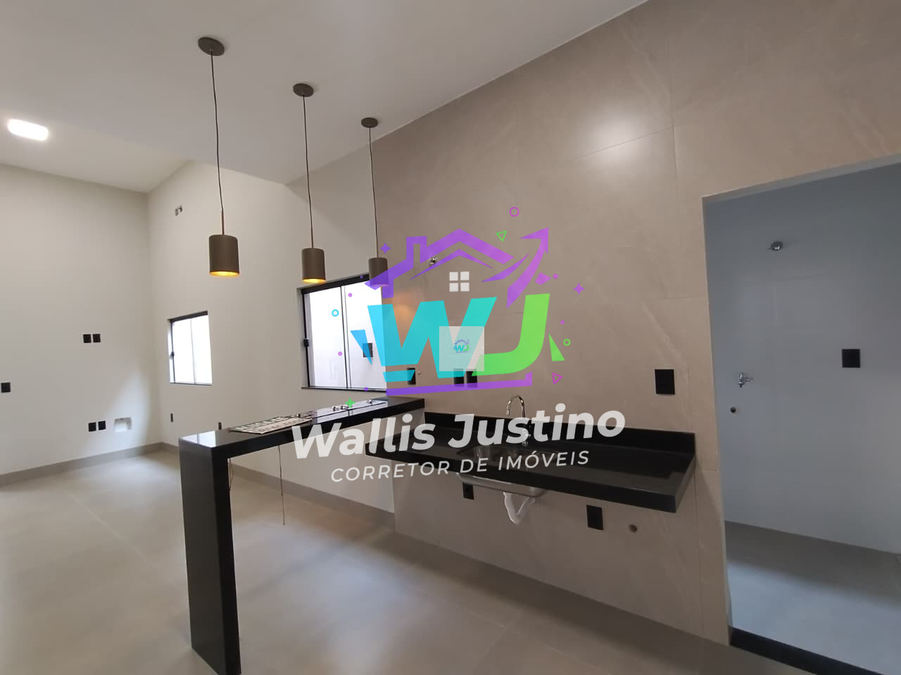 Casa para Alugar no Interlagos em Rio Verde – 3 Quartos com Suíte e Churrasqueira